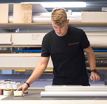 Mydisplays - Zusammentragen und Verpacken von Ihren Aufträgen Mydisplays - Zusammentragen und Verpacken von Ihren Aufträgen