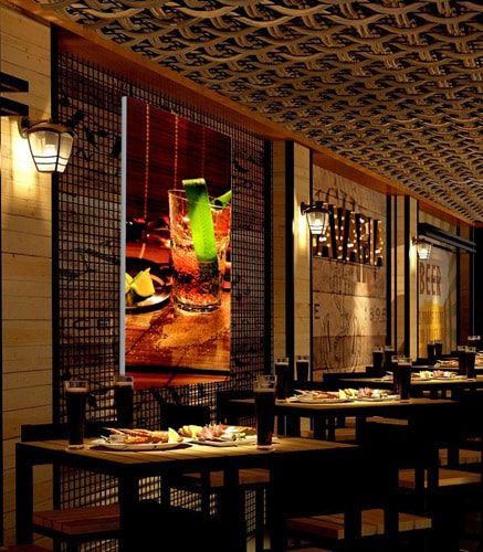 LED-Rahmen inkl. Backlit-Druck für ein angenehmes Ambiente in der Gastronomie LED-Rahmen inkl. Backlit-Druck für ein angenehmes Ambiente in der Gastronomie