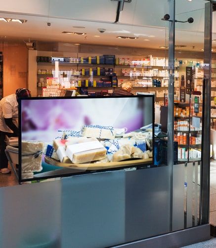 Bewegte Werbung durch Digital Signage für Apotheken Bewegte Werbung durch Digital Signage für Apotheken