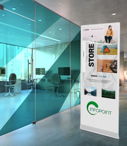 Digital Signage Systeme – zeitgemäße Werbemittel für ein modernes Ambiente im Büro oder der Praxis Digital Signage Systeme - flexible Werbung im modernen Design