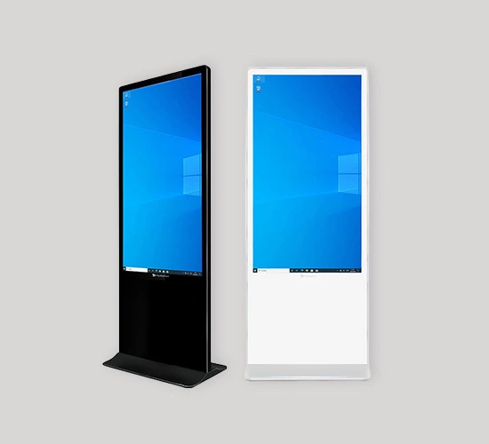 Digitale Stelen und Kundenstopper