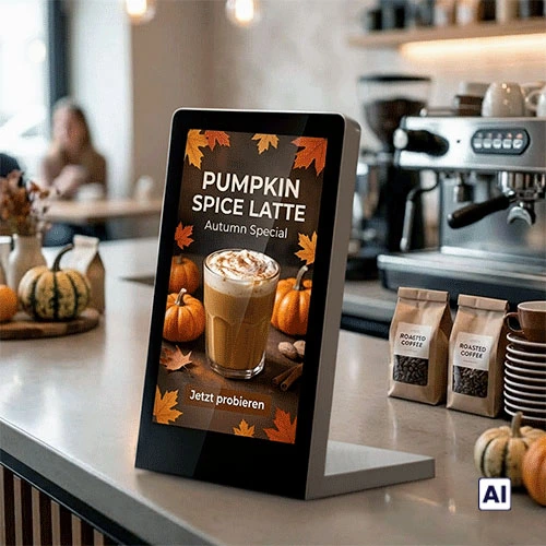 Digital Signage in Gastronomie