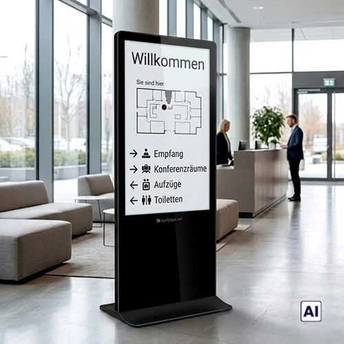 Digital Signage in öffentlichen Bereichen