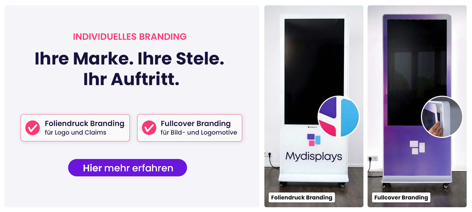 Mehrere Displays zentral steuern