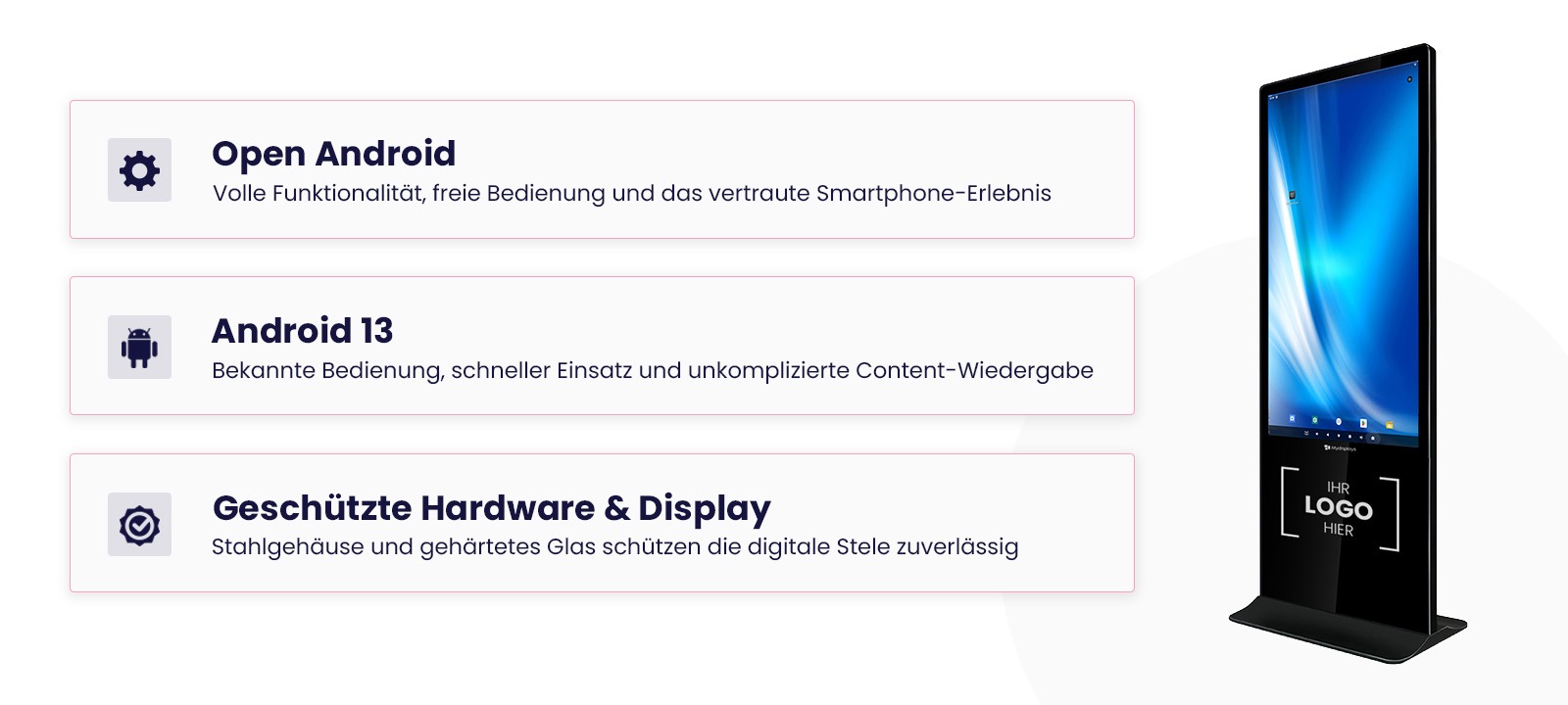 Übersicht der Software-Oberfläche