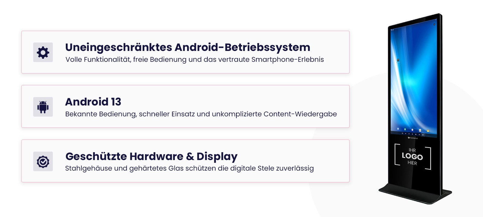 Übersicht der Software-Oberfläche