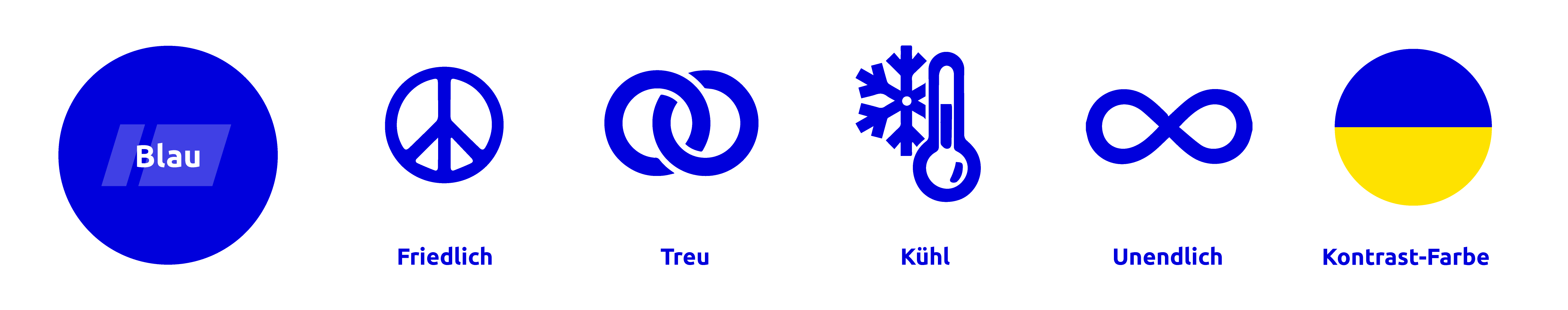 Der Farbton Blau und seine Charakteristika Farblehre - wie wirkt Blau?