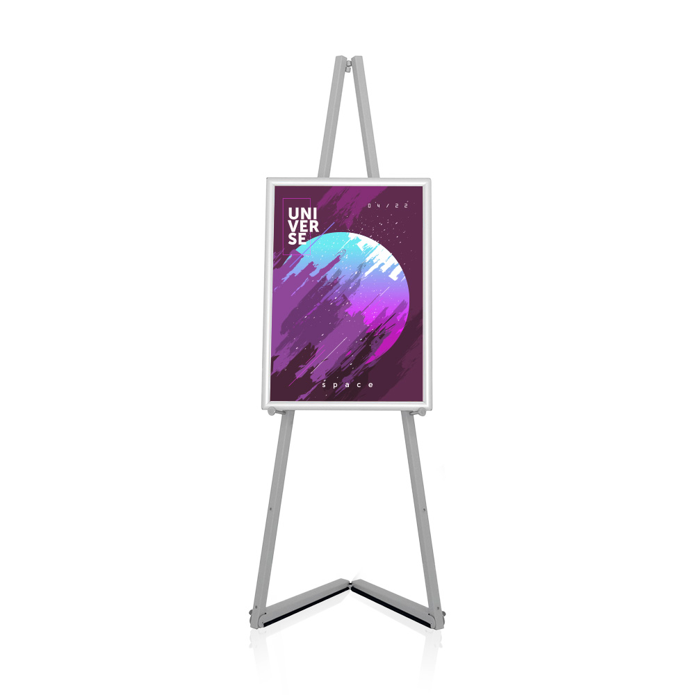 Metall-Staffelei 150 cm Höhe